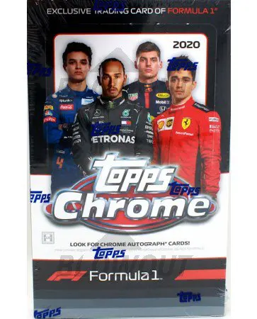 2020 Topps Chrome Formula 1 Racing Hobby Box - CSC Marketplace