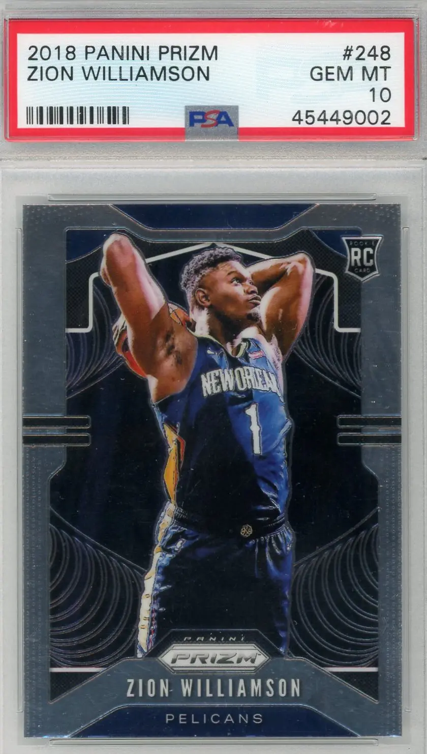 2018 Prizm Zion Williamson #248 PSA 10 - CSC Marketplace