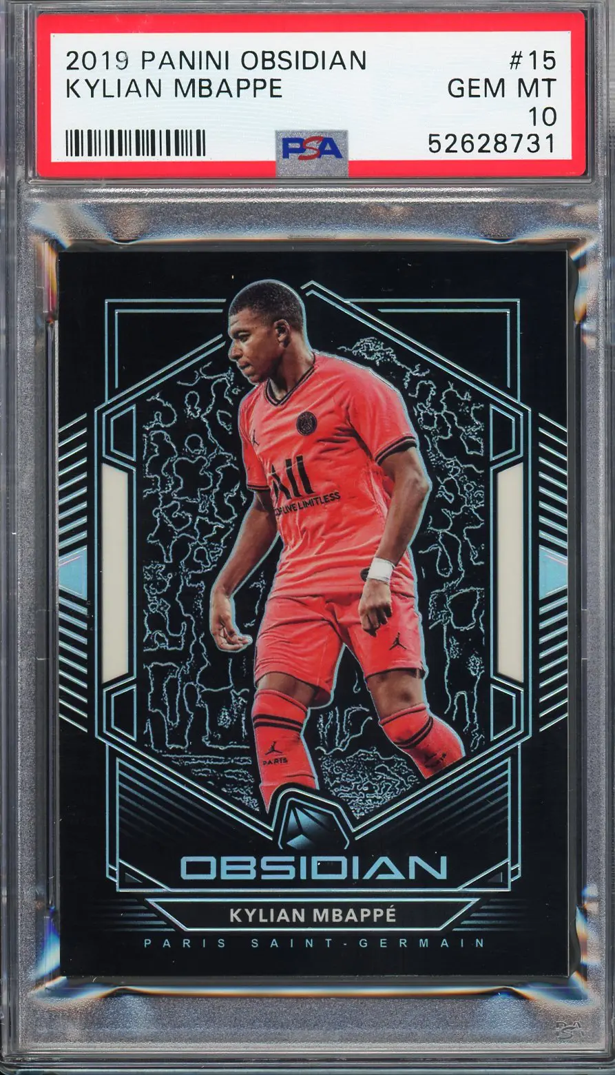 2019 Obsidian Kylian Mbappe 18/165 PSA10 - CSC Marketplace