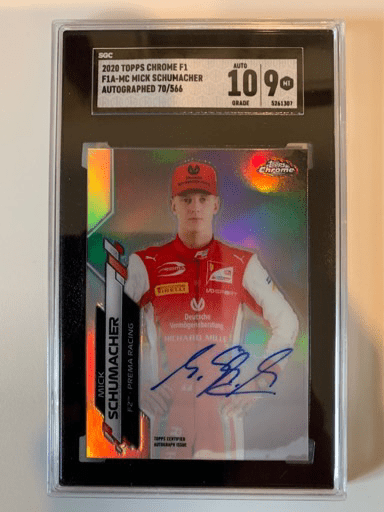 2020 Topps Chrome F1 Mich Schumacher - CSC Marketplace